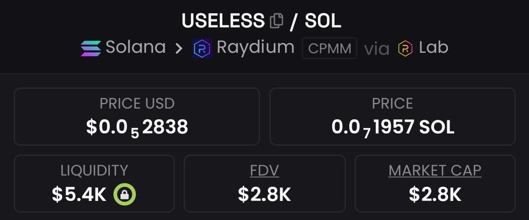 josCaraballo's tweet image. I gave #USELESS the spotlight at $2.8k market cap, sharing the opportunity exclusively with my Telegram squad 🔥💸
#CryptoPump #Crypto #Altseason #Solana #AltcoinAlert
