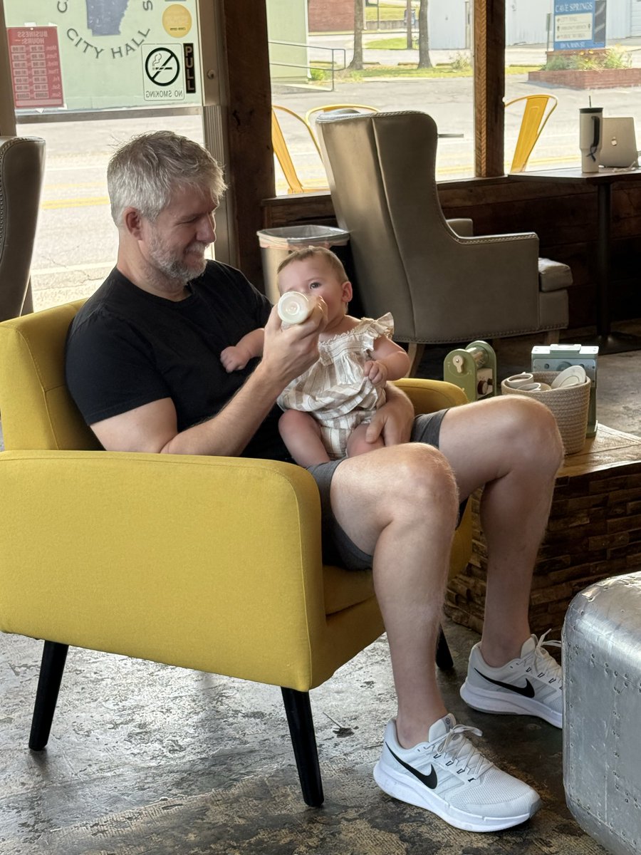 I love being a grandpa. Having kids young was one of the best decisions we have made. 

There’s a good chance I’ll live to be a great grandpa. There is NOTHING more important in this world than love and family.