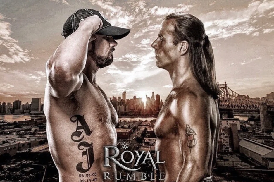 WrestleCourt's tweet image. That &apos;Sweet Chin Music&apos; from AJ Styles was personal.