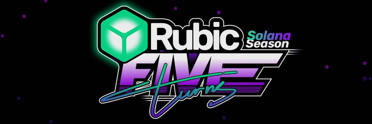 Cryptogirl1112's tweet image. Happy 5th Birthday, @CryptoRubic! 🎉 Five years of building, aggregating, and simplifying cross-chain swaps. Here's to many more years of pushing the boundaries of Web3 interoperability! Join the celebration! #5Years #HBD