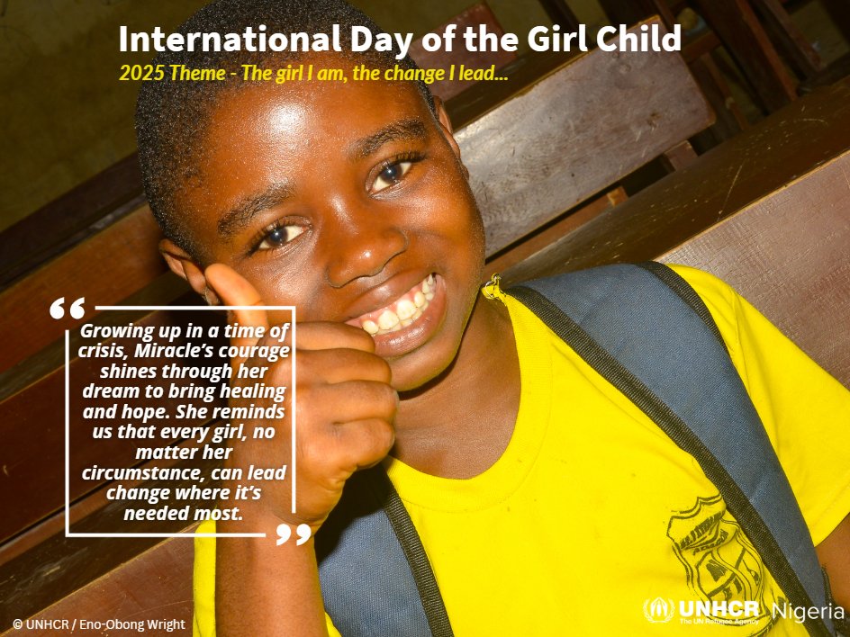 The girl I am, the change I lead.
#WithRefugee