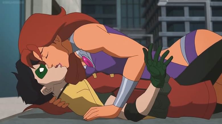Dick Grayson e Estelar no seu primeiro encontro
