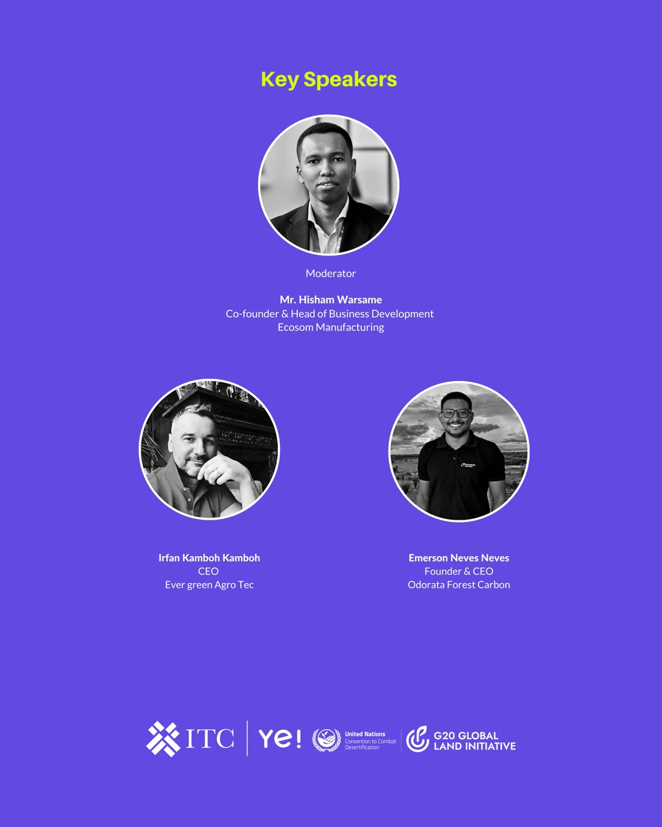 Join the Restoration Dialogue! 🌱

Learn how to empower educators &amp; mentors to lead land restoration.

🗓️ Oct 13, 2025 | 10:00 AM CET 
🎤 Speakers: Hisham Warsame, Irfan Kamboh, Emerson Neves
#GenerationRestoration #LandRestoration
Orbiit Meeting