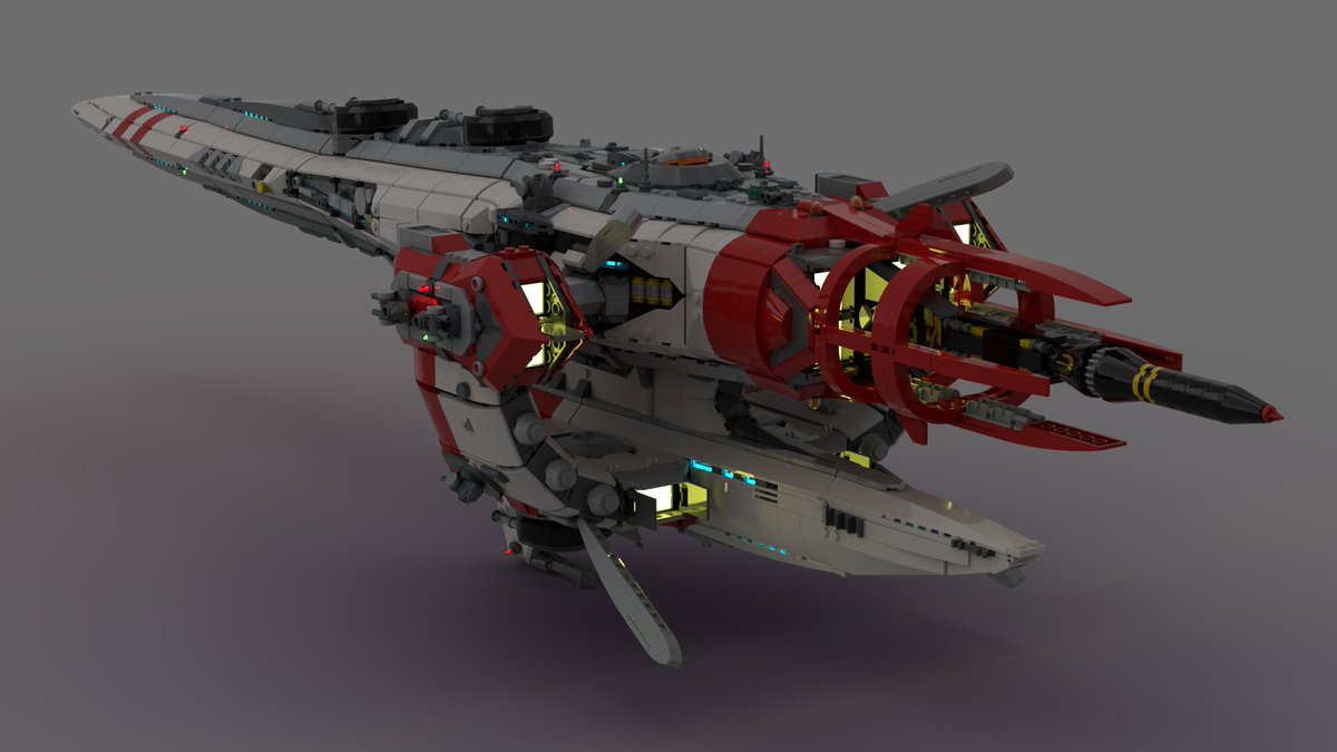 893487718I's tweet image. 尝试加了发光件
#lego #moc #spaceship