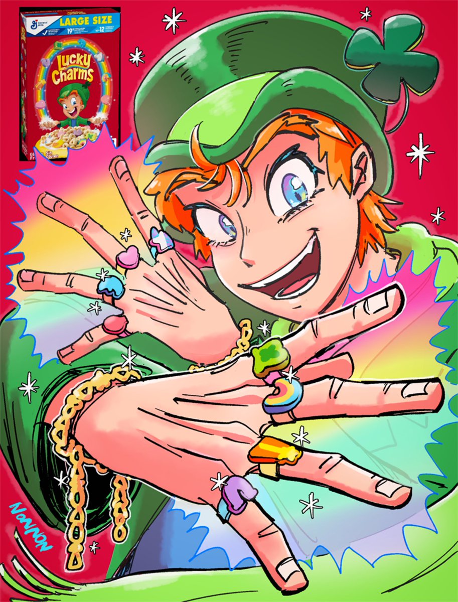 bbbnonnon's tweet image. Lucky Charms🍀🌈🦄✨️