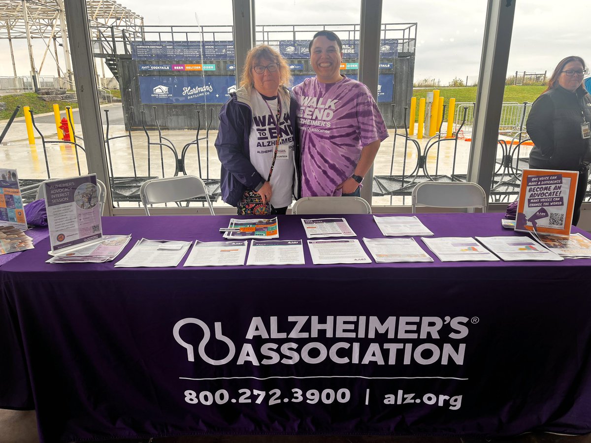 We’re here at the Buffalo #Walk2EndAlz talking with walkers about how they can get in the fight to advocate to #endalz! <a href="/RepTimKennedy/">Rep. Tim Kennedy</a> we’re sad you couldn’t make it today but appreciate your continued support for increased research funding at the NIH! <a href="/NYSALZ/">New York State Alzheimer's Advocacy</a> <a href="/ALZIMPACT/">ALZ Impact Movement</a>