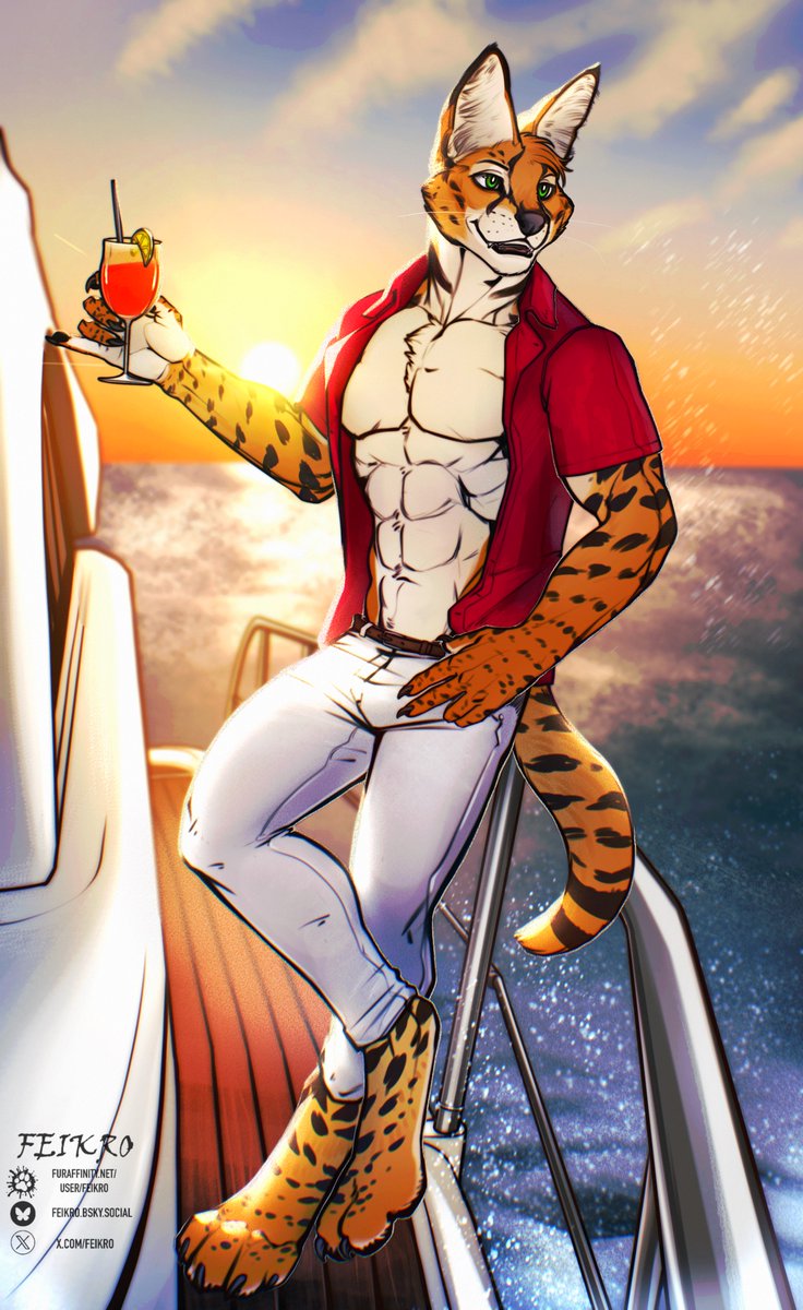 Sketch commission for Little.fossa FA  

Simmy 

 Charming serval 🫶
  #furryart