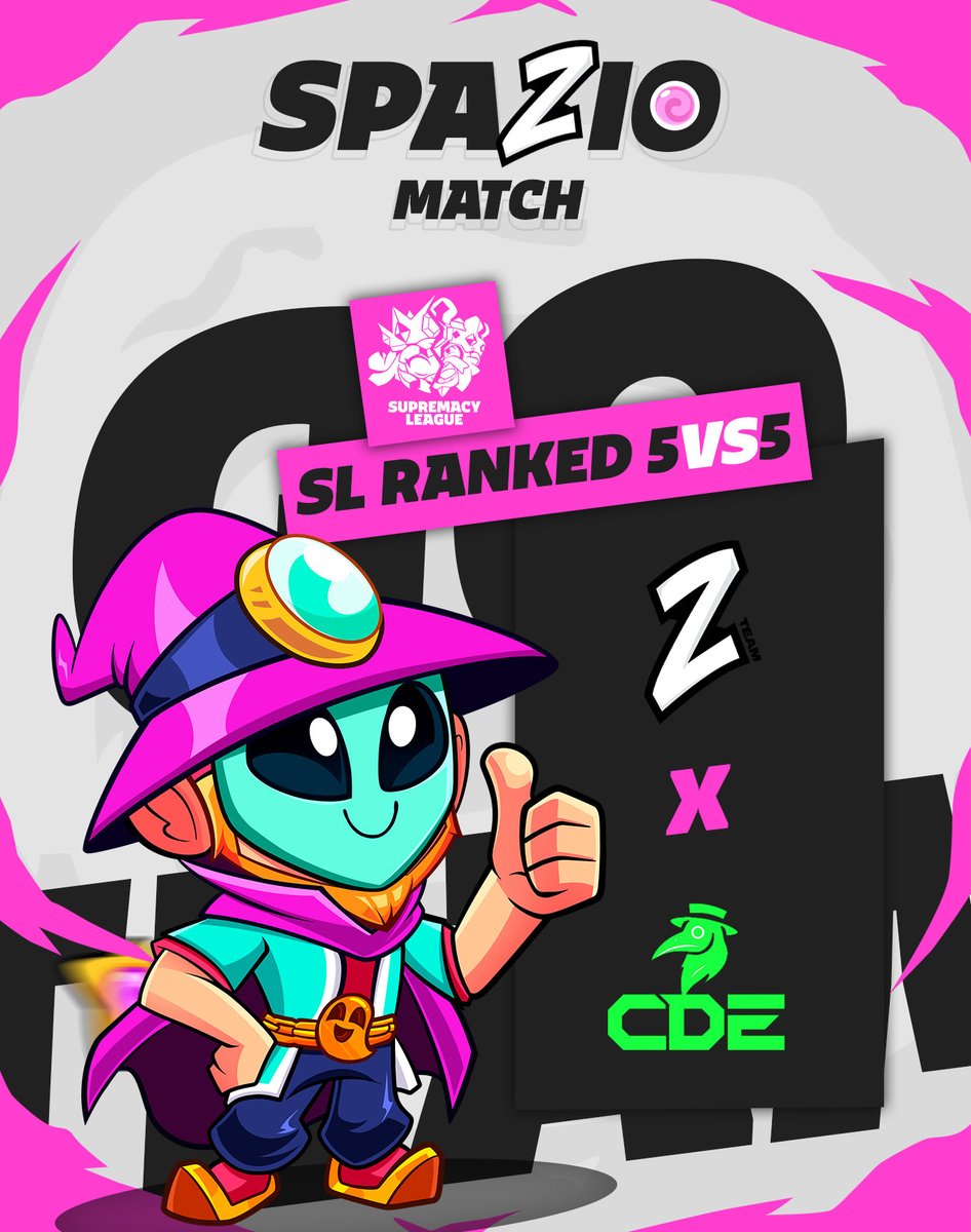 Match Day 👾

Continuamos hoy en la <a href="/CR_Supremacy/">Supremacy League</a> luego de unas vacaciones.

Nuestros Humanos se verán contra un gran equipo:

🆚 | <a href="/CDE_SB/">Corvos de Execução</a> 
🕰️ | 11:00 🇲🇽 - 13:00 🇻🇪 
🎙️ | <a href="/papoteich/">Papoteich</a> 
📡 | twitch.tv/gopapoteich

Vamos con todo!

#SpazioTeam