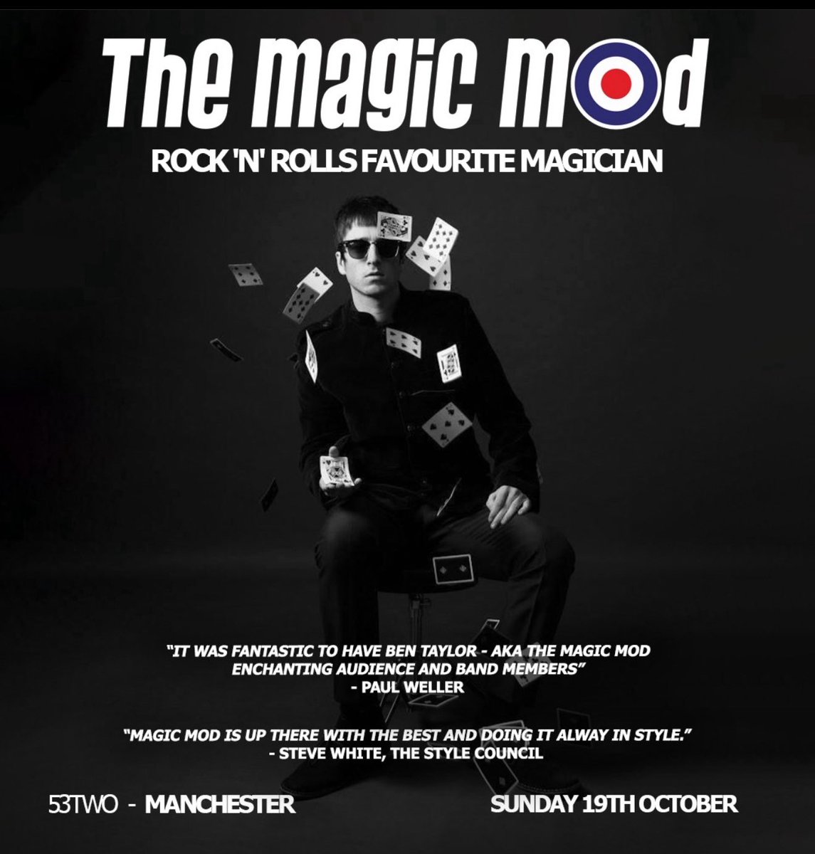 TaylorMod's tweet image. Manchester I start my tour next weekend
And your first
can’t wait for this
Tickets
seetickets.com/event/the-magi…