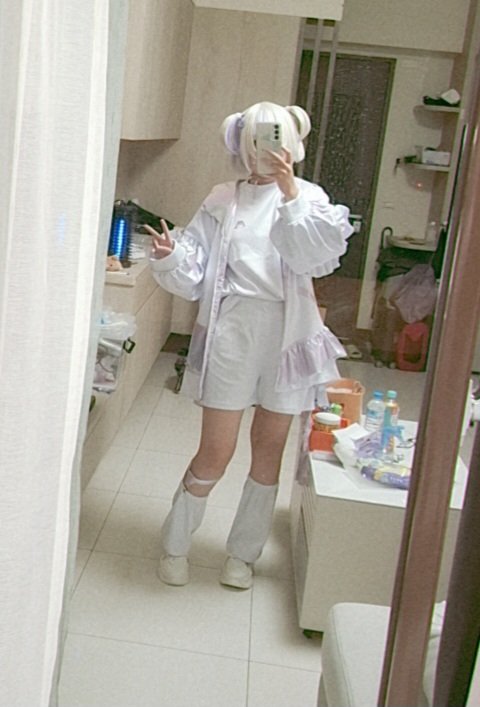 Muwuuu0910's tweet photo. I rarely cosplay on vtuber, but I rarely cosplay on vtuber this time. But I feel that...it is not suitable for me.
But I still like it ✨️

#はじめ武勇伝 #cosplay https://t.co/qCyAzHtllq
