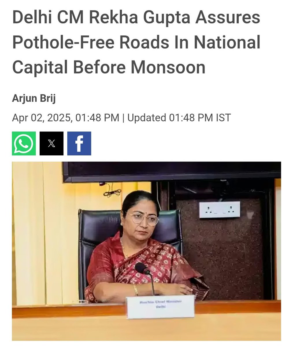 YTKDIndia's tweet image. This was the biggest April Fool prank played on Delhiites and it came from the CM herself. 😂😂😂