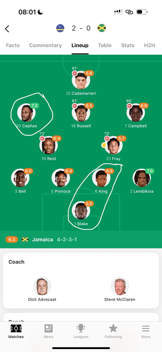 Will never support this… I wanna see born Jamaicans in the team, it will mean a whole lot more. 

Any import should be 1 or 2 exceptional talents… not every and any average English born players.