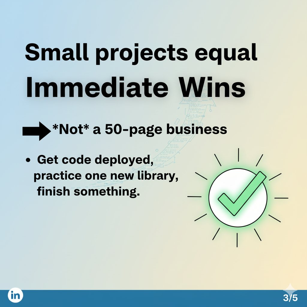 0xHuzaifa_'s tweet image. Don’t wait for the “perfect idea.”
That small React app or to-do list you built?
It’s teaching you more than any big plan could.
Build small. Learn fast. Keep growing. 💻
#CodingJourney #ReactJS #MERN #WebDev