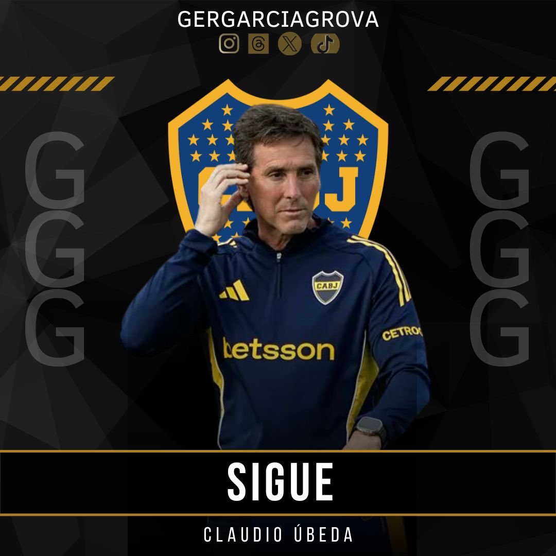 GerGarciaGrova's tweet image. 🚨Claudio Ubeda continuará en #Boca.

👉🏾”Cumpliremos el trabajo de Miguel al menos hasta Diciembre”, confirmó Juvenal Rodríguez en @VBarCaracol