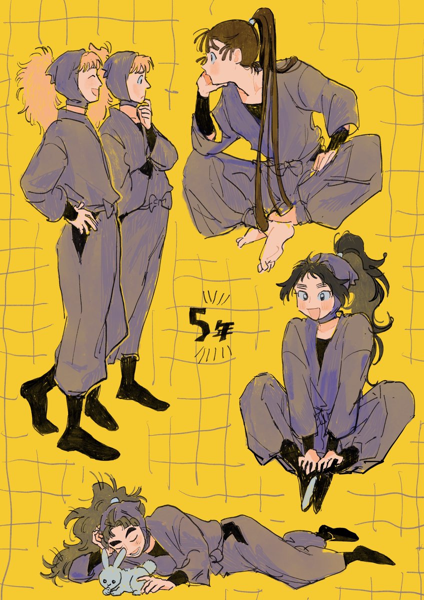 🔑の方ばっかりでしゃべっちゃうな😇
上げられるような絵がない…ので5️⃣年