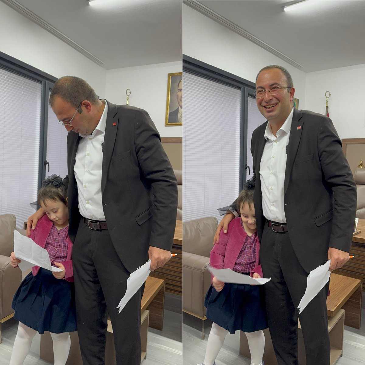 🌸 Dünya Kız Çocukları Günü Kutlu olsun🌸

Geleceğimizin mimarı, umudumuzun en güzel yüzü olan kız çocuklarımızı ilçe başkanlığımızda ağırladık.
Gözlerindeki ışıltı, geleceğe dair inancımızı bir kez daha tazeledi.
Onların özgüvenle, sevgiyle ve fırsat eşitliğiyle büyümesi için