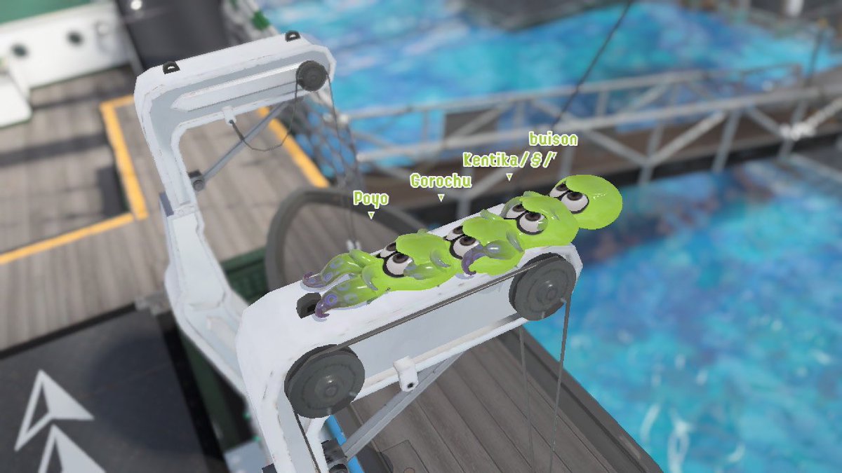 Ligue EBTV S5
Victoires 4-2 vs Akawink GGs !!
Line up:
Buison la tourelle indestructible 
Kentika un blaster t’a peur 
Gorochu il se calme pas avec c roulades
Poyo l’éclatana meurtrier