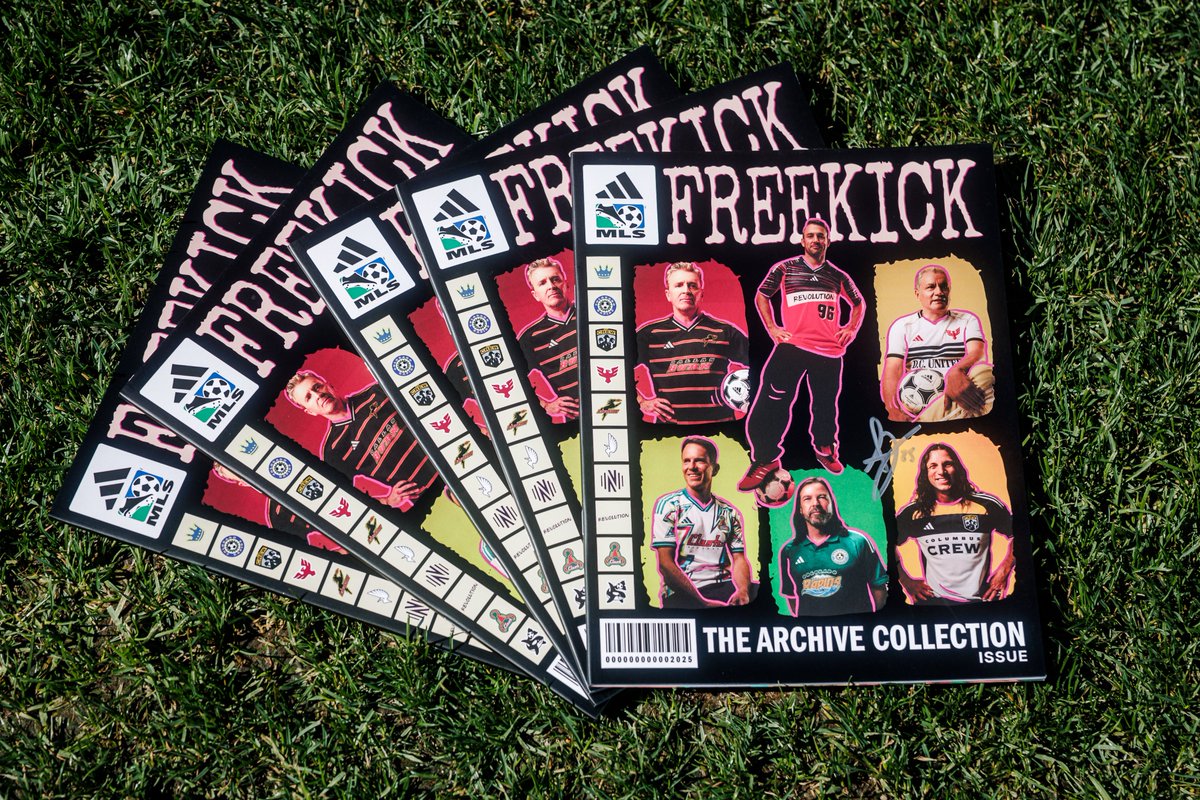 ColumbusCrew's tweet image. Kicking off a week full of giveaways to show our appreciation for our supporters 🙌
Like, repost and make sure you're following to win one of the five Freekick Magazines signed by Sean Zawadzki that we are giving away on X.