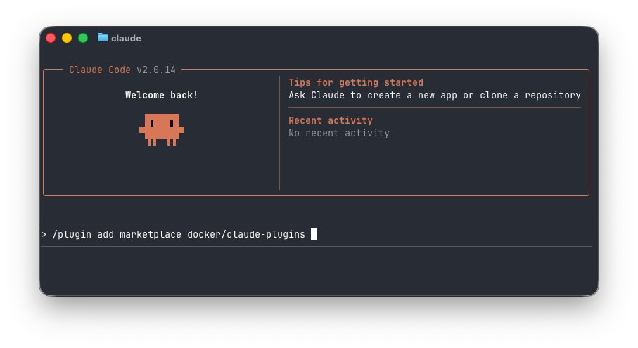 Docker's tweet image. Getting MCP servers working with Claude Code just got simpler. Docker&apos;s MCP Toolkit can now be configured as a Claude Code plugin. Add the marketplace, install the plugin, and Claude can interact with any MCP server from the Docker MCP Catalog. All running securely in containers.