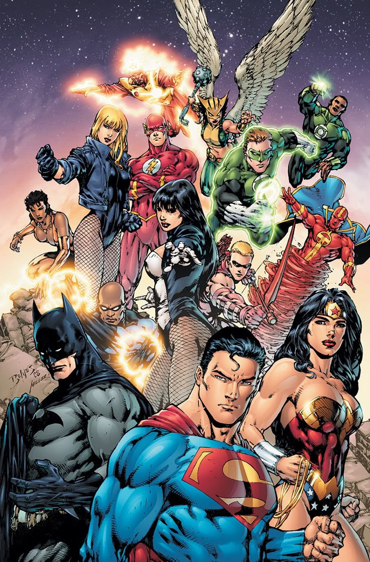 GENERALZOD1886's tweet image. If you became the head of DC or marvel what would be your first 5 projects?