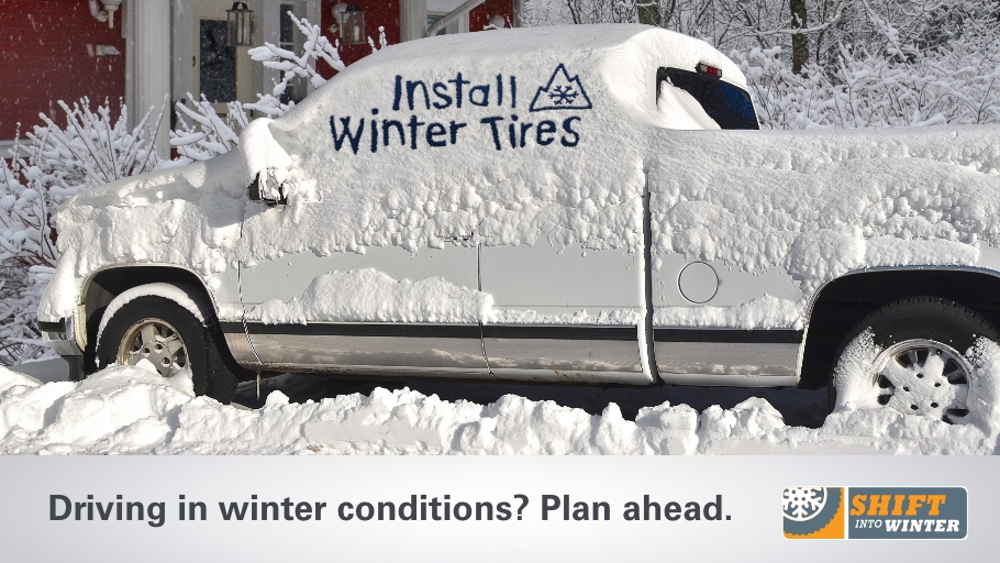 Shift into winter, time to install your winter tires.
<a href="/TranBC/">BC Ministry of Transportation and Transit</a>  <a href="/TranBCRockyMtn/">Rocky Mountain District</a> <a href="/EmconServicesBC/">Emcon Services Inc., BC Division</a> <a href="/ShiftIntoWinter/">ShiftIntoWinterBC</a>