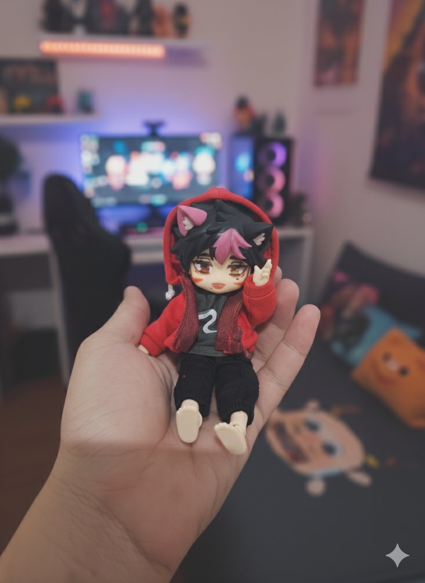 Valentino183492's tweet image. @ohaiyokaiyo Nendoroid custom by me :3 I forgot the earing 🥲🥲
#custom #nendoroid #malenendoroid #unofficial