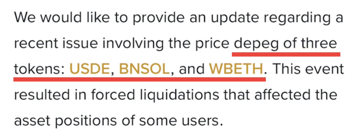 FabianoSolana's tweet image. Binance experienced crazy volatility due to some depegs, such as USDE
I had several loops open on Loopscale with PT-PST from Huma/Ratex and ONyc from OnRe
Zero depegs - zero liquidation - good tek I guess