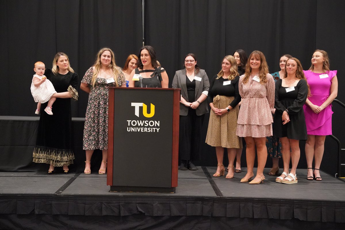 Congrats to the 2010-11 Towson Women's Swim &amp; Dive team, the newest TU Athletics Hall of Fame Team of Distinction!

#GohTigers