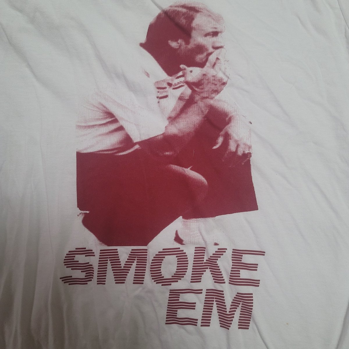 Fitting  shirt for today what do you think <a href="/TUsreymusic/">TannerUsrey</a>  #BoomerSooner <a href="/OU_Football/">Oklahoma Football</a>