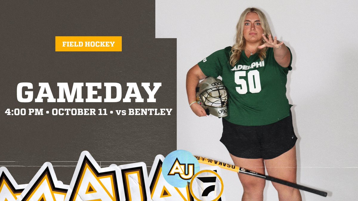 AdelphiFH's tweet image. Senior Day!!!
📍: Garden City, N.Y.
🆚: Bentley University
⏱️: 4:00 PM
📺: bit.ly/4h1plFO
📊: bit.ly/4mpgAGQ