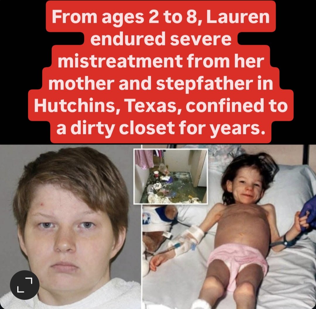 CriminalLibrary's tweet image. 🚨 THE GIRL IN THE CLOSET

From age 2 to 8, Lauren Kavanaugh was locked in a filthy closet in Texas. When rescued at 8, she weighed the same as a toddler. Her parents got life in prison.

#LaurenKavanaugh #TrueCrime #Texas #Justice #CriminalLibrary