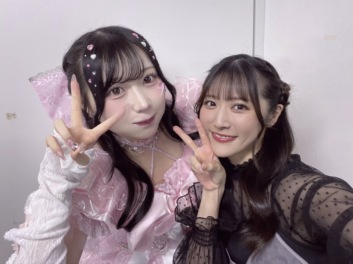 AKB時代の娘
蘭ちゃんの生誕祭お邪魔しました！🍑

まさかの「わがままな流星」一緒に歌わせていただきました💫
この歳でやる事になるとは…笑

#NüFEEL の一員としてめちゃめちゃ輝いてて素敵だったし、技術力高すぎグループでビビりました😳✨

改めておめでとうだよ〜🥂💕