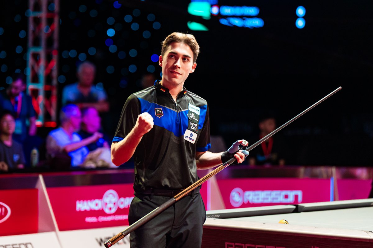 MatchroomPool's tweet image. Moritz is thriving in Vietnam 🌟

#WNT | #HanoiOpenPool 🇻🇳