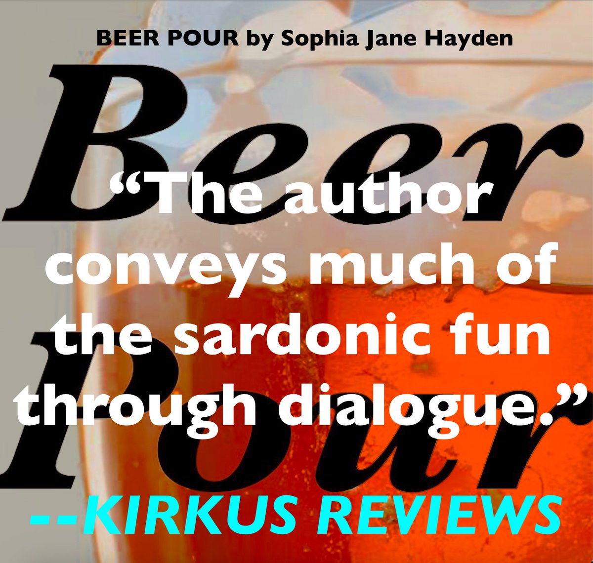 JaneHayde44792's tweet image. A &quot;pull quote&quot; from Kirkus Reviews. #kirkus #books #Satire #Saturday #saturdayfun #saturdaymorning #booktwt #funny #reviews #review #booktube #BookTwitter