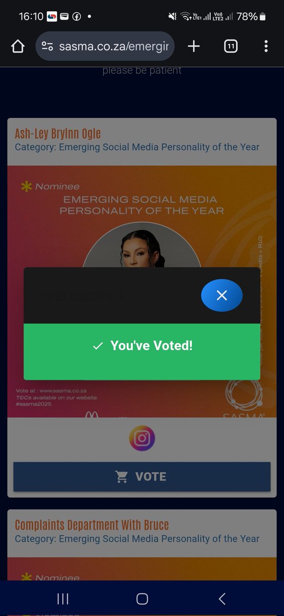 mthabi0894's tweet image. I voted one category for now☺️
Ucuntsu akafani no shici😊
Others will understand what im saying😅

PRESSED BY ASHLEY OGLE
ASHLEY OGLE SHINES FOREVER
#TheTopicAshleyOgle
#AshleyOgleUnbothered