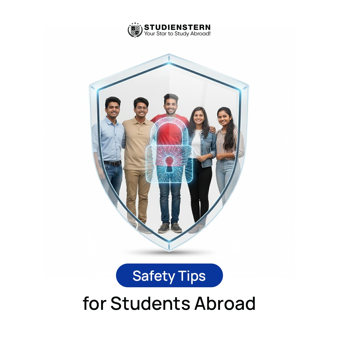 studienstern's tweet photo. Stay safe while studying abroad:

✅ Know local emergency numbers 
✅ Keep copies of documents 
✅ Stay in well-lit areas 
✅ Learn basic local phrases 

👉 Your safety matters—Studienstern prepares you for it all!

#StudentSafety #StudyAbroadTips #InternationalStudents https://t.co/bqBdDrMMro