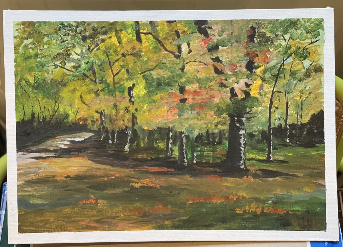 Sorry I’ve been quiet today .. been busy painting 🥰🥰🥰