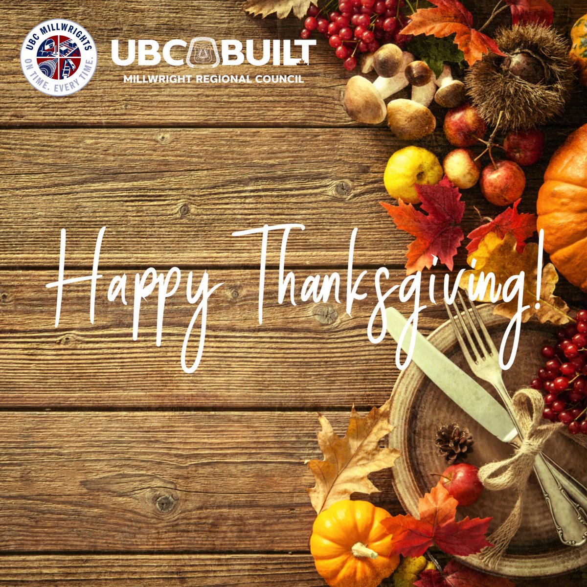 As we gather with family and friends this Thanksgiving, we pause to reflect on the many things we’re grateful for — the people, partnerships, and shared purpose that drive our work forward every day.

We’re thankful for our members whose skill, pride, and professionalism keep
