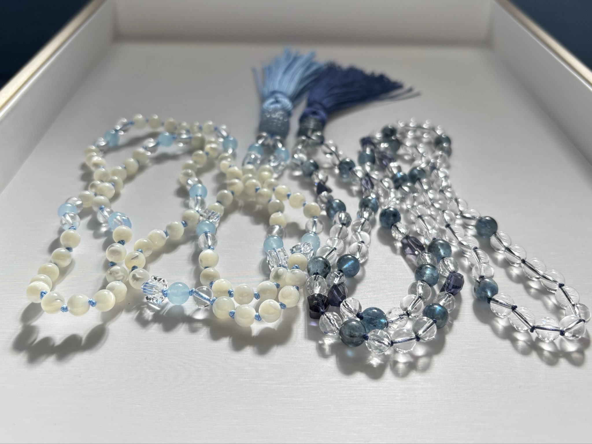 三点おまとめ専用です♡新作 マトリックスアクアマリン ラリマー