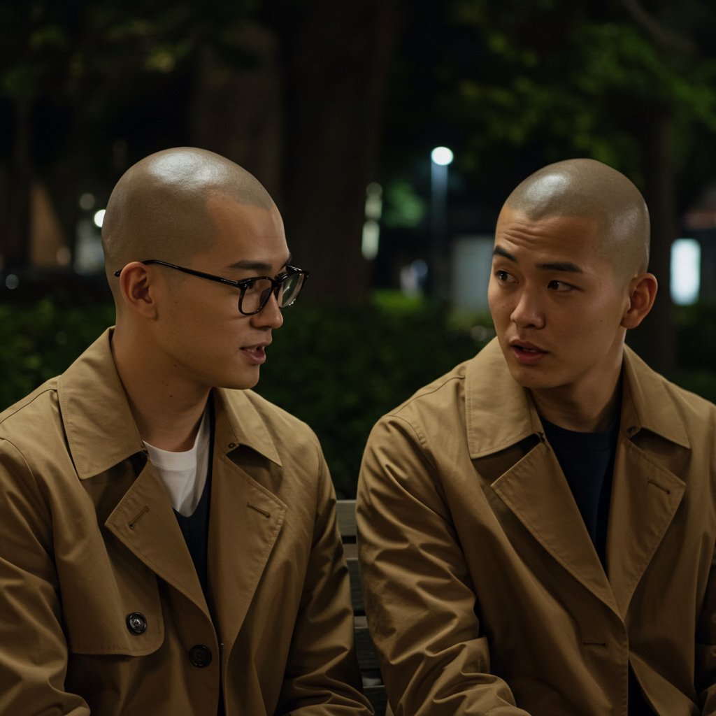BozuingBozu's tweet image. Congratulations！ロングコートダディ！

 #ImageFX #坊主男子