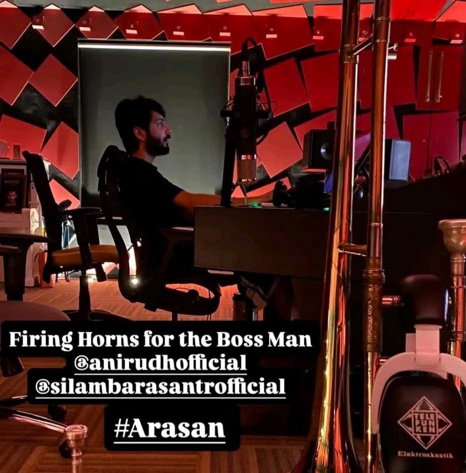 letscinema's tweet photo. #Arasan - An @anirudhofficial musical. 

Promo for Diwali. https://t.co/ArhhcCnOzo