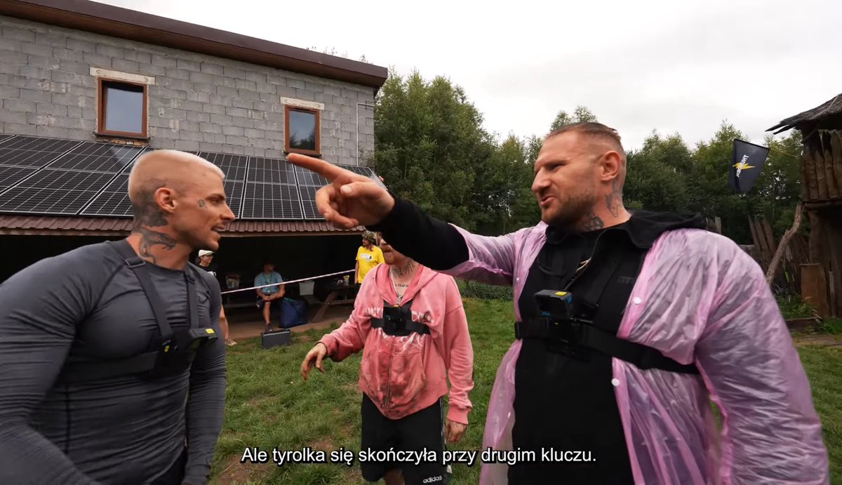 brakmitlenu's tweet photo. kizo cały odcinek robi nic, ale odpalił się, żeby zwyzywać puchacza za wzięcie tylko jednego klucza XD król  #sabotażysta #sabotażysta4 https://t.co/VxAGTc8wf0