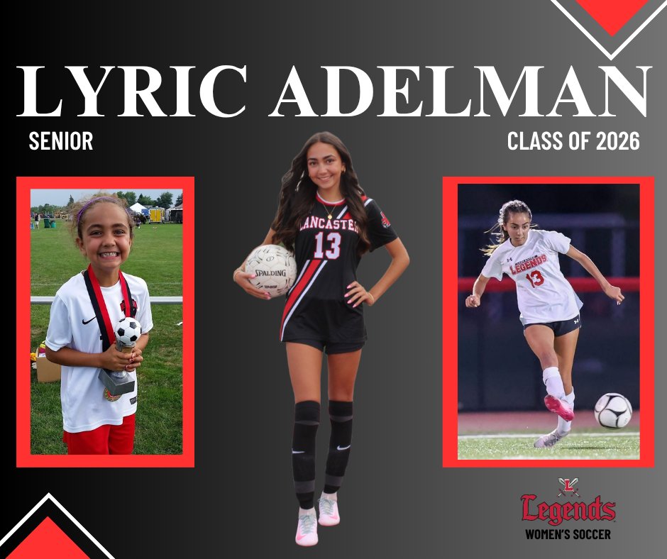 SENIOR SPOTLIGHT!!!  Today we feature Defender #13 Lyric Adelman!