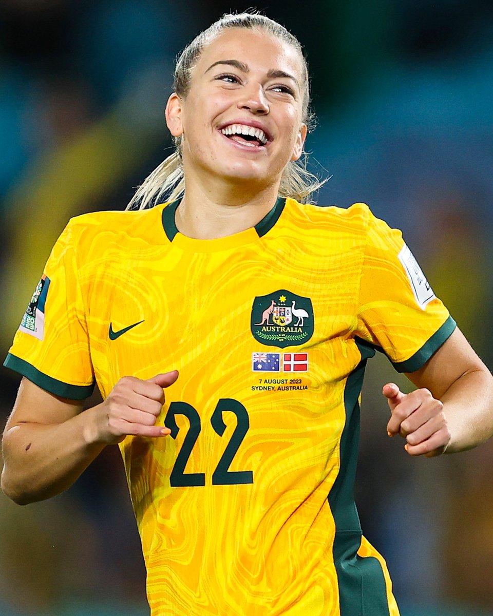 FIFAWWC's tweet image. Grinning Grant. 😁🇦🇺

#FIFAWWC