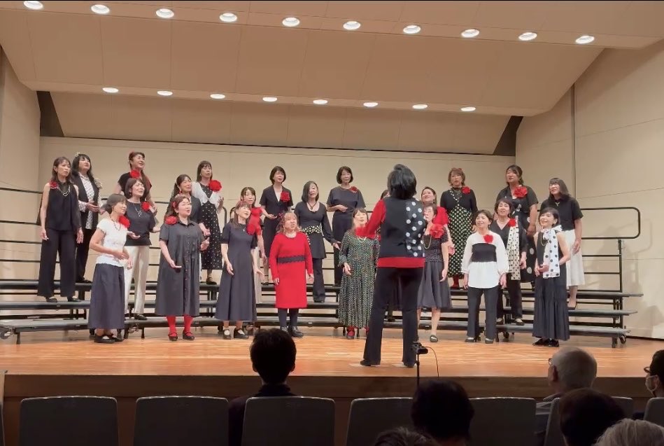 10/11(土)バーバーショップコーラスフェスティバルに出演しました〜
主催の東京バーバーズさん！毎年ありがとうございます😘

次回練習は10/18(土)ハロウィン👻リハーサルでっす🎃