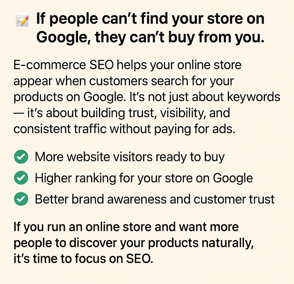 arseoconsultant's tweet photo. What Is E-commerce SEO &amp; Why It Matters for PH Businesses 🇵🇭
📝 If people can’t find your store on Google, they can’t buy from you.
E-commerce SEO = More traffic + Higher ranking + Trusted brand 
💡 Let’s grow your online store with smart SEO!
#EcommerceSEO #Philippines #Tips https://t.co/JrCYLkNS3Z