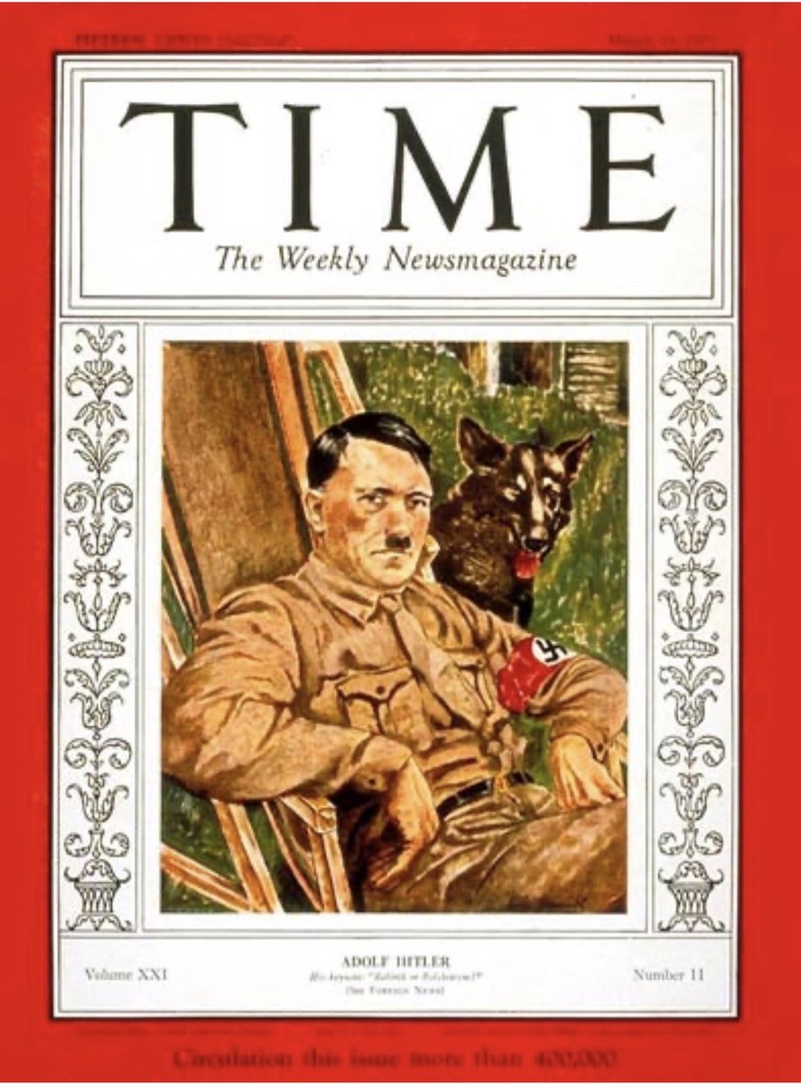 ACyfrowego's tweet photo. @lis_tomasz O Hitlerze też tak mówili i też miał taką okładkę https://t.co/1A6jPiOORT