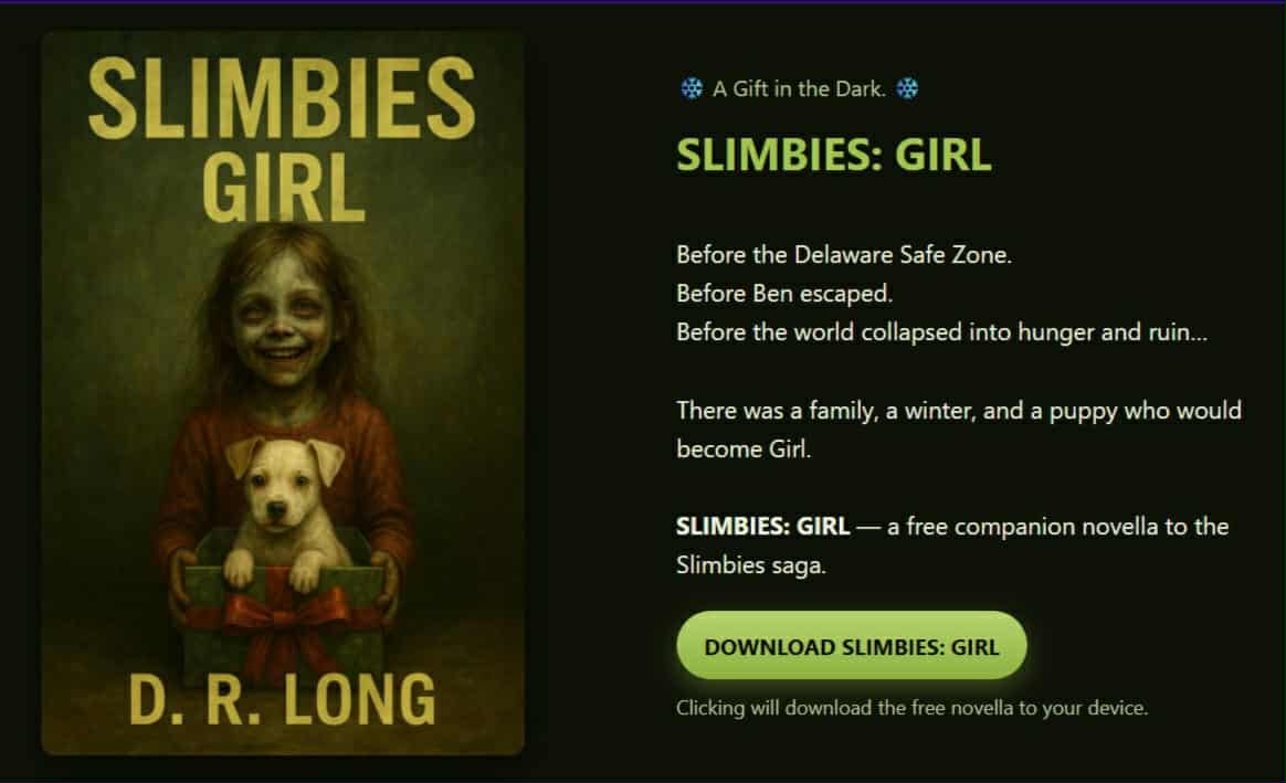 drlongwrites's tweet image. Check out my debut novella, Slimbies: Girl for FREE at slimbies.com/girl