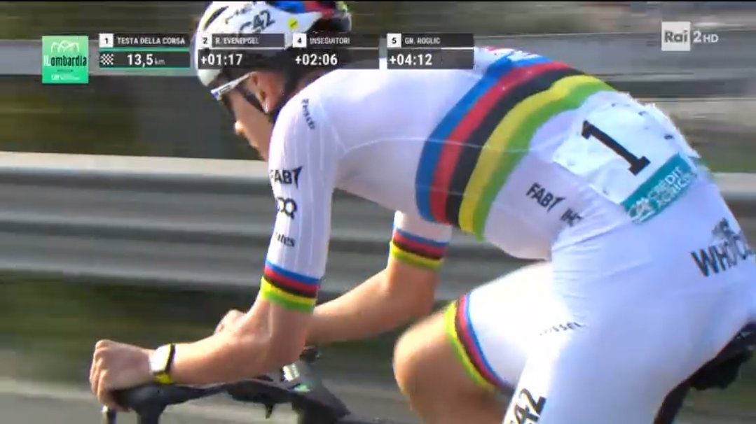 ¿Recordáis quién fue el último en plantarle cara, hasta la línea de 🏁, al 👽 Tadeo en Lombardía?