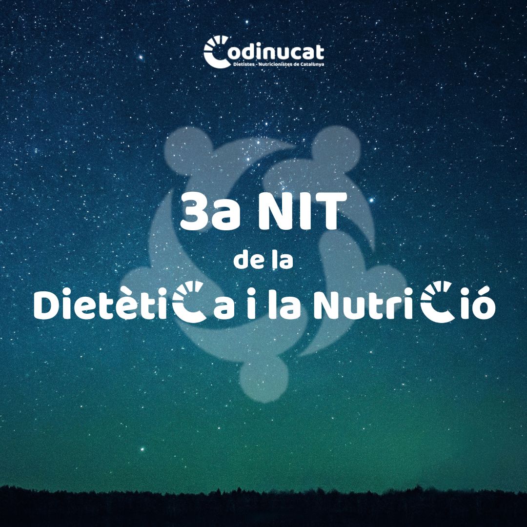 🌙 Com a part de les XIII Jornades del CoDiNuCat, el divendres 21 de novembre a les 20 h, les col·legiades i col·legiats del CoDiNuCat estan convidats a gaudir del sopar de celebració de la 3a Nit de la Dietètica i la Nutrició.

codinucat.cat/formulari-xiii…